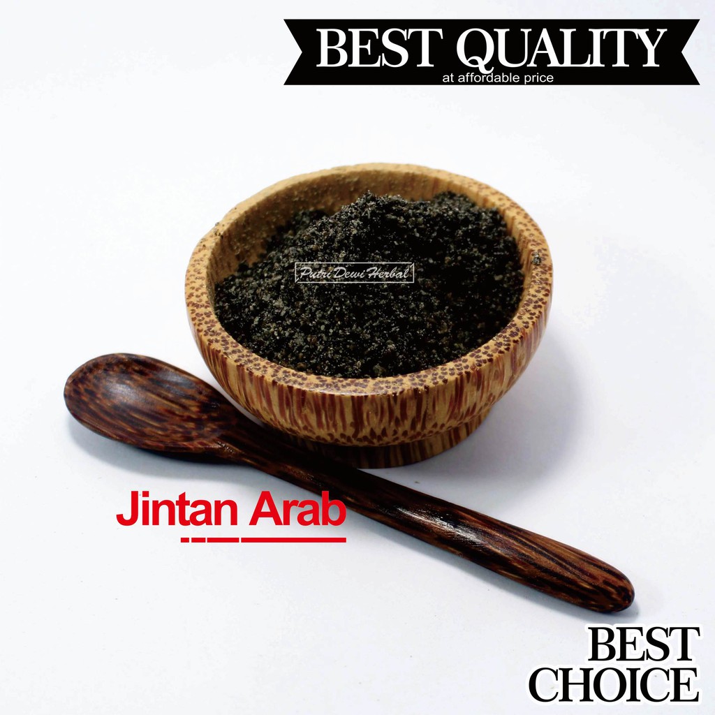 

Jintan Arab Bubuk 1 Kg 1000 Gram Jinten Hitam Serbuk - Ground Black Caraway (Habbatussauda Powder)