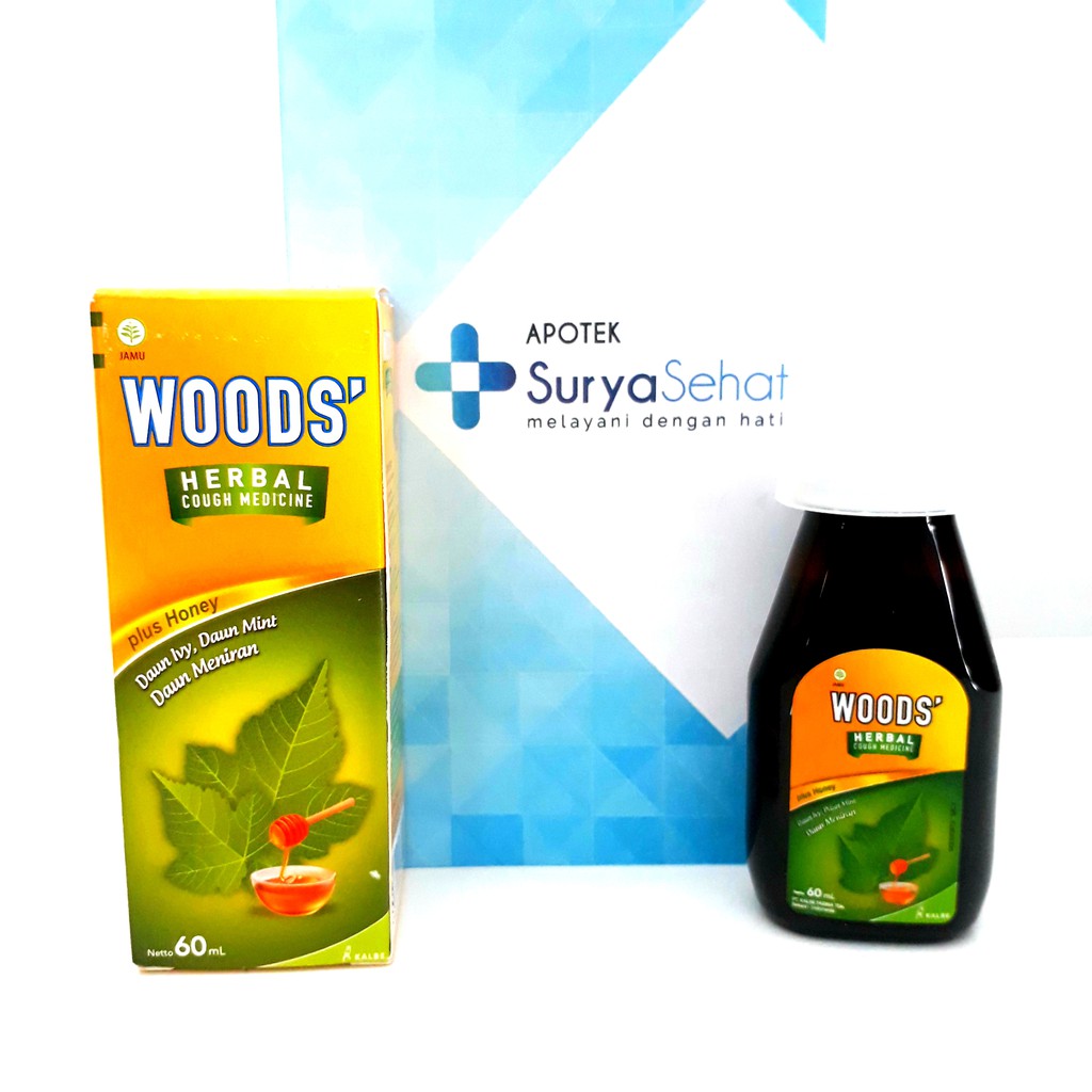 Woods Herbal Plus Honey 60 Ml Wood S Wood S Sirup Obat Batuk Herbal Shopee Indonesia