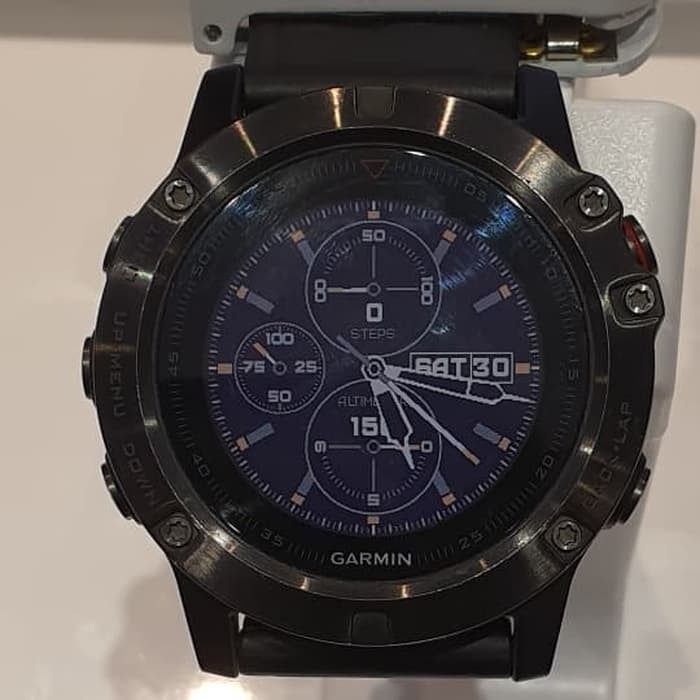 Garmin Fenix 5x Plus Sapphire Carbon Gray DLC Titanium with DLC
