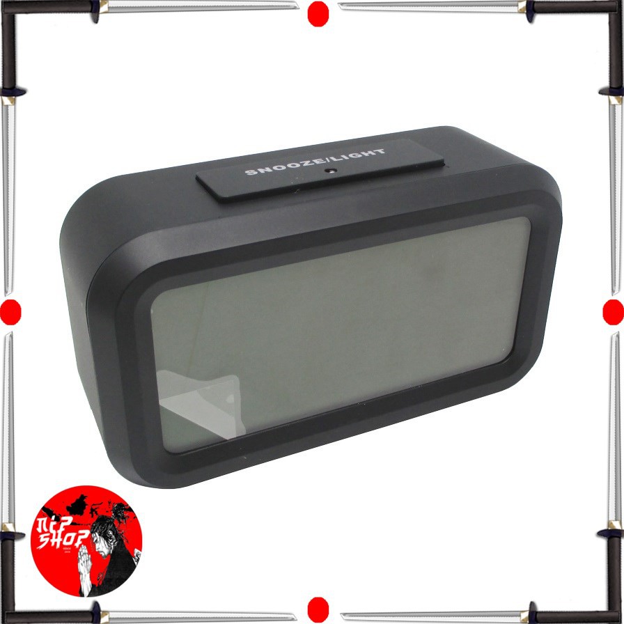 Jam Meja LCD Digital Clock with Alarm