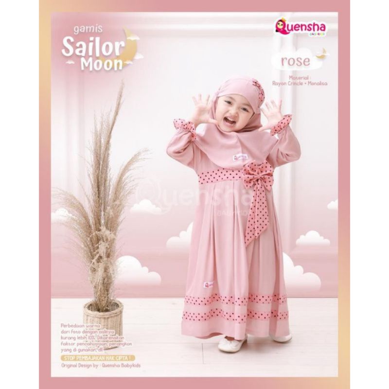 Ready gamis princess by quensha / gamis anak lucu/gamis cantik