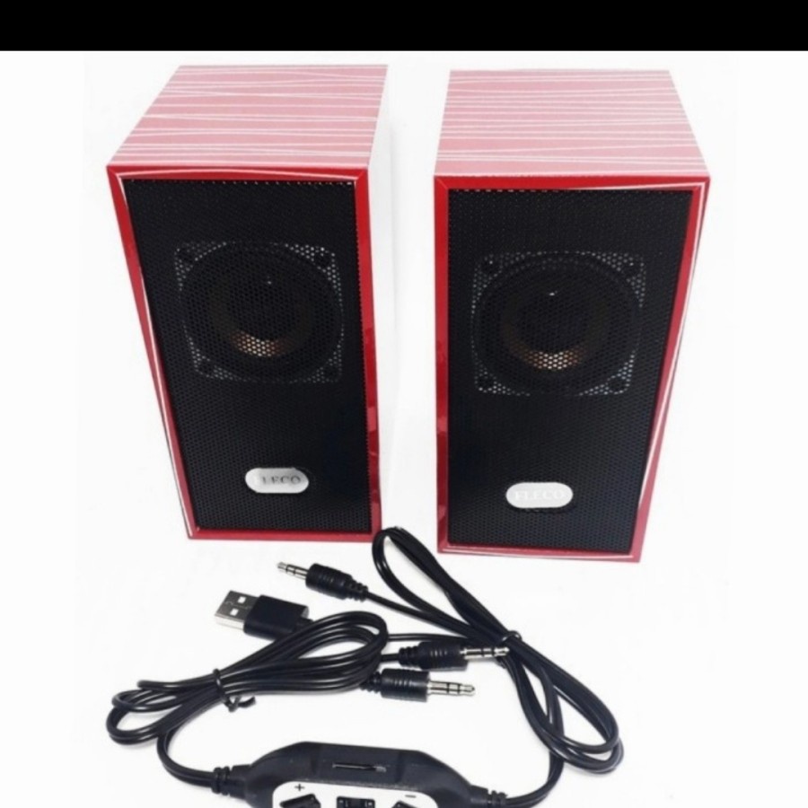 COD SPEAKER BLUETOOTH FLECO F-233B//SPEAKER KOMPUTER/LAPTOP/HP/USB//SPEAKER FLECO X-BASS//SPEAKER KOMPUTER BLUETOOTH