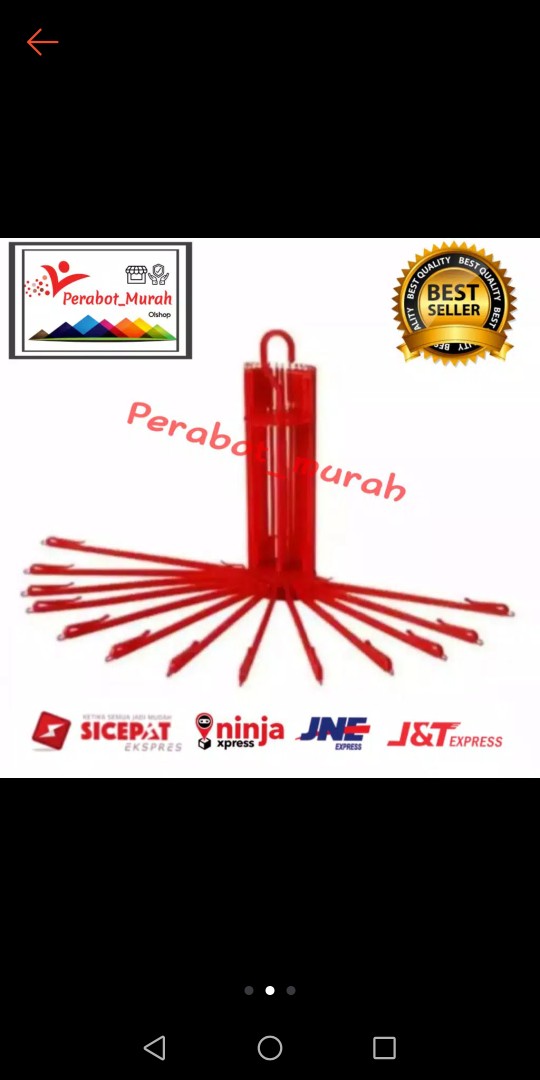 Lion Star Folding Hanger / Gantungan Baju Bayi