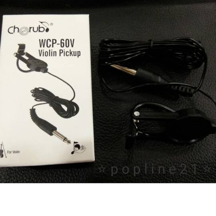 Violin Pickup Cherub WCP-60V / Spul Biola Jepit Cherub