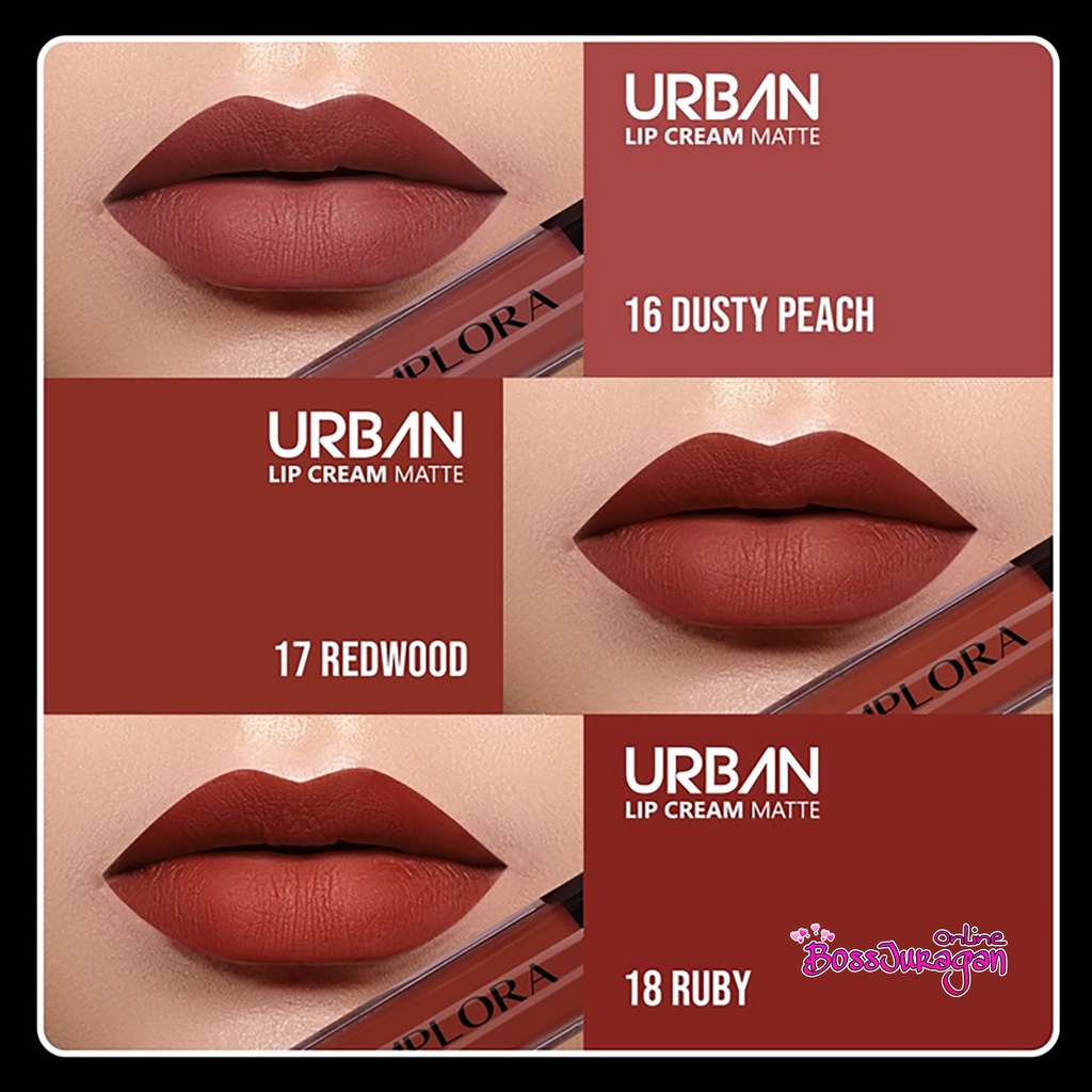 (BOSS) IMPLORA LIPCREAM MATTE - Implora Urban Lip cream (ready seri 1-20)