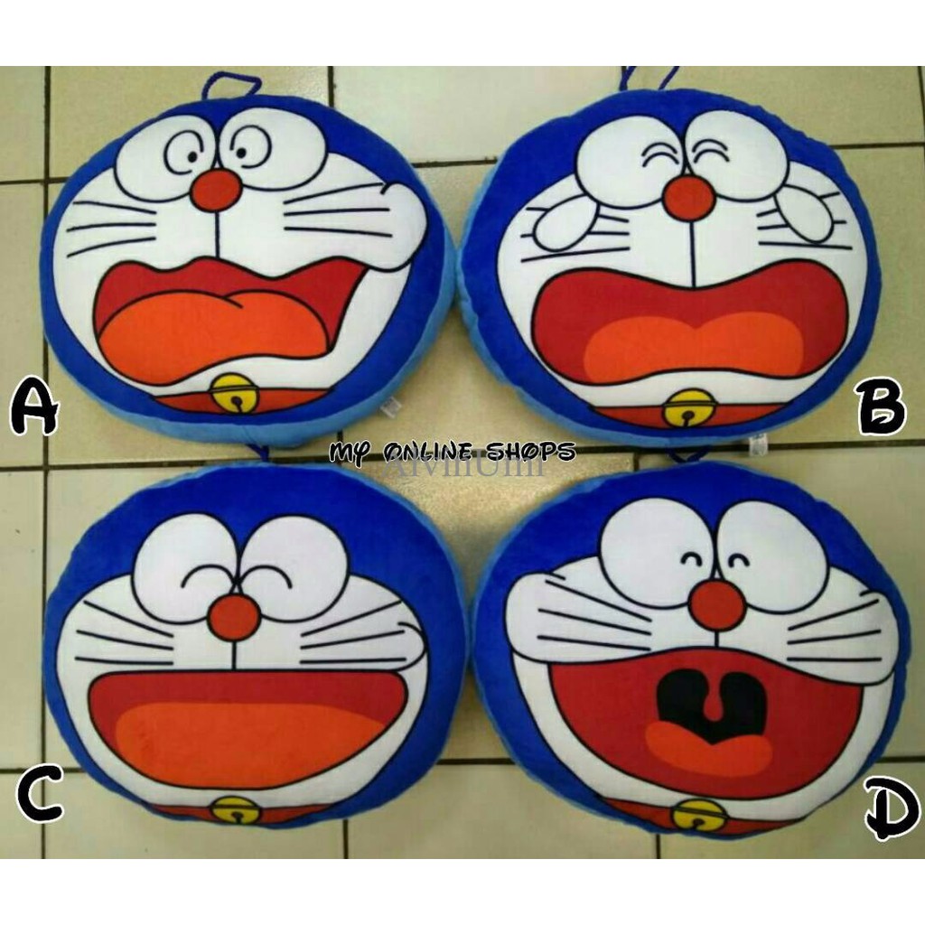 TERBARU Bantal Muka Doraemon Shopee Indonesia