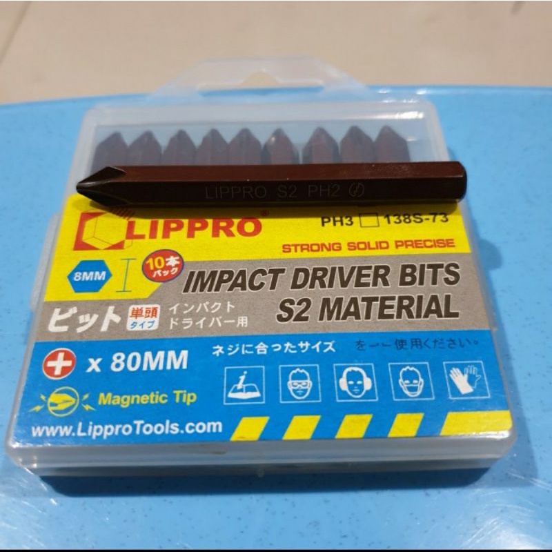 Mata obeng ketok PH2 impact screwdriver PH 2