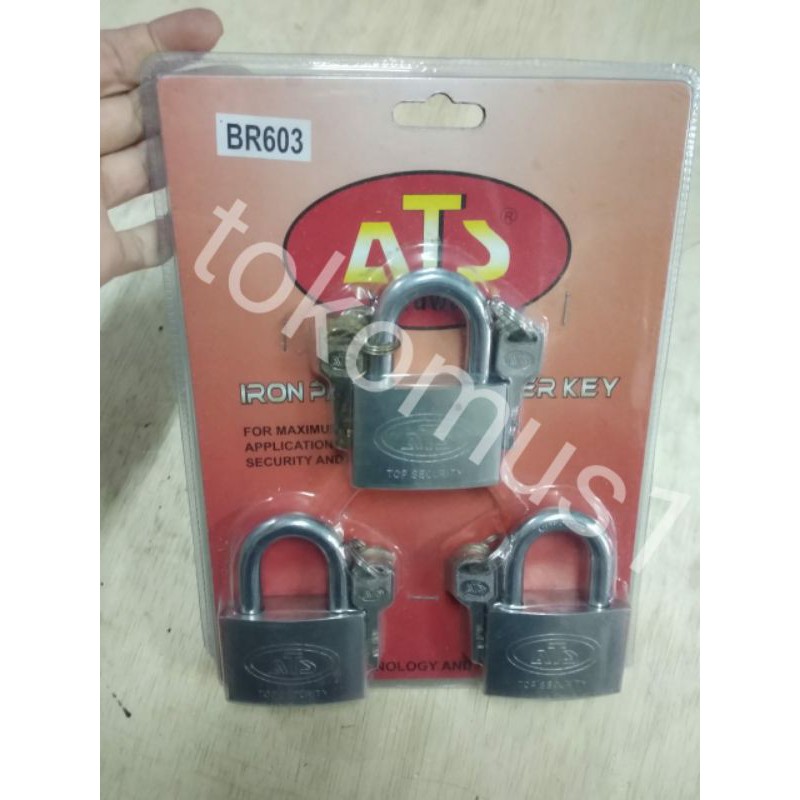 GEMBOK MASTER KEY ATS /GEMBOK PAGAR/GEMBOK GUDANG SET ATS