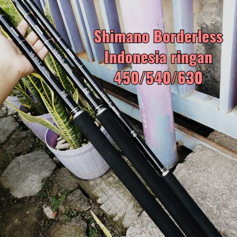 Shimano Borderless Glv 450-540-630