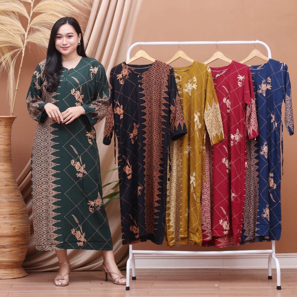 DASTER PANJANG BUSUI - DADA KANCING PANJANG SEMATA KAKI KEKINIAN ADEM MURAH LENGAN PANJANG-CBT - Clarity