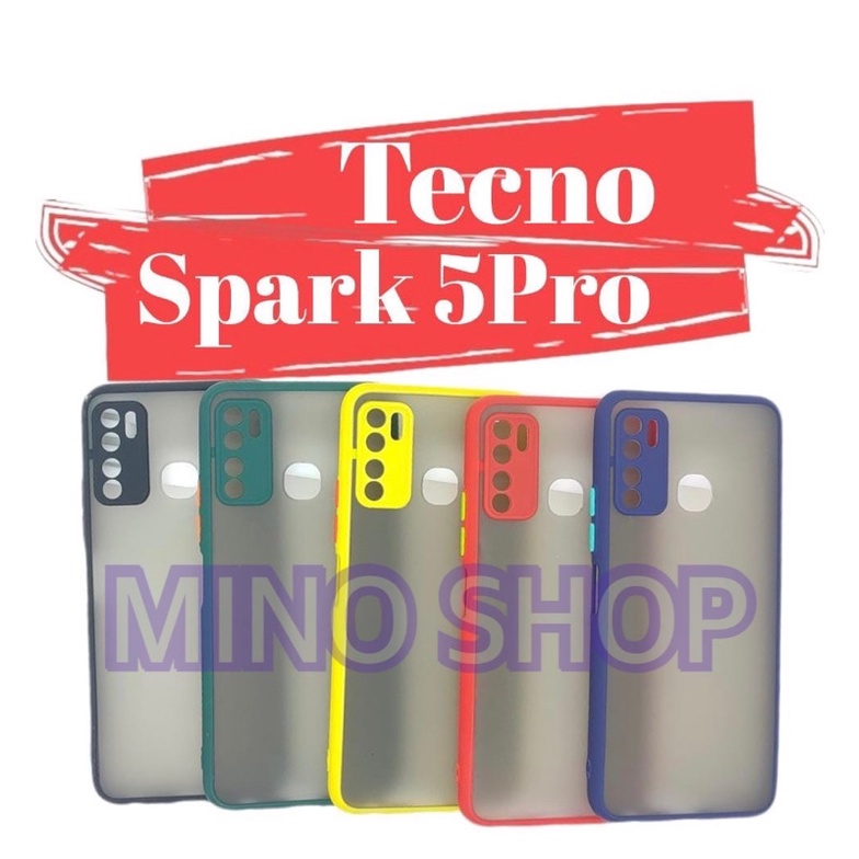 SOFTCASE TECNO SPARK 5 PRO - HARDCASE DOVE MYCHOICE + PC - AERO CASE