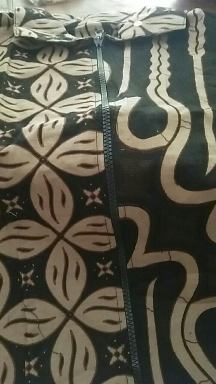 Batik Tunik Ziggy Wayang Tunik Batik Tunic Ziggy Wayang Modern Seragam Kantor