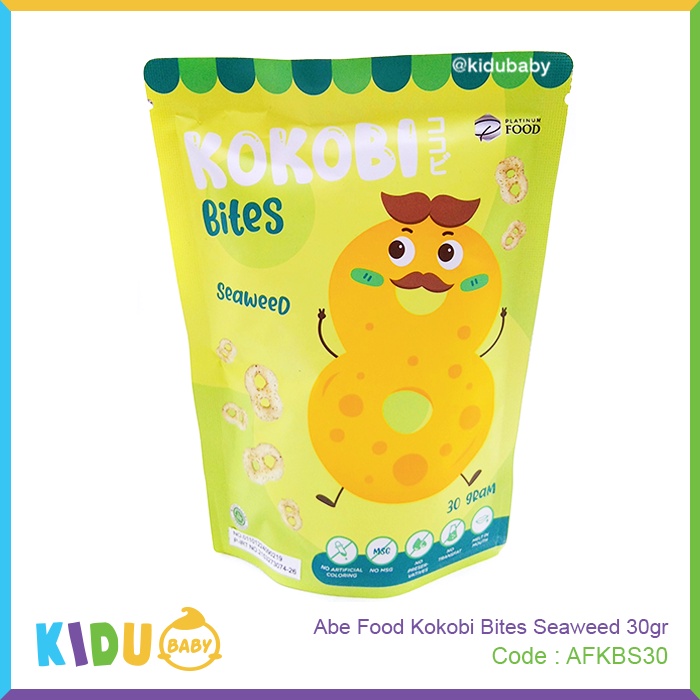 Snack Bayi &amp; Anak Abe Food Kokobi Bites Kidu Baby