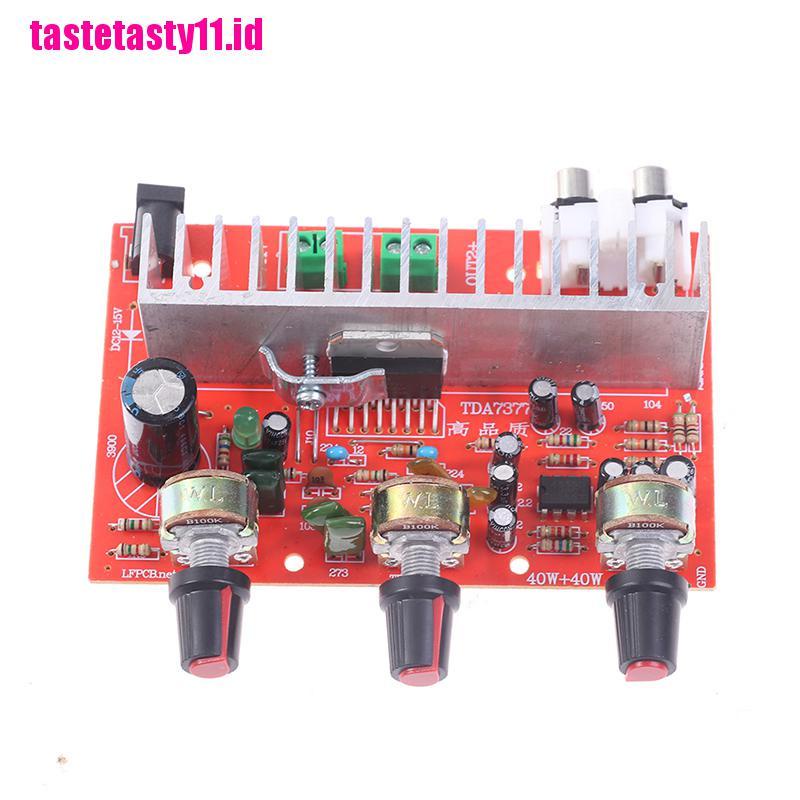 Tda7377 Papan Amplifier Audio Digital 40Wx2 Dual Channel Stereo