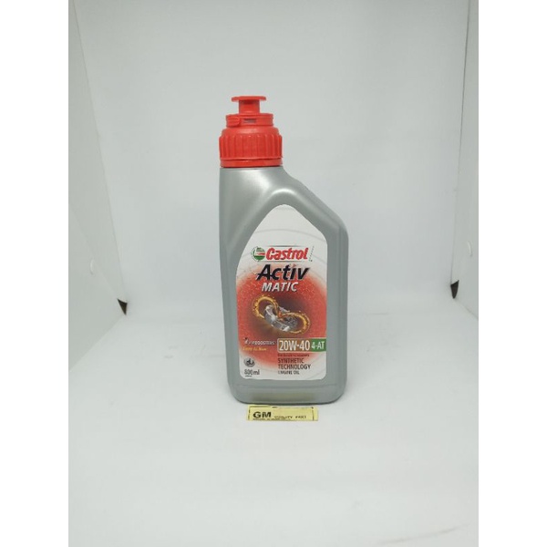 OLI CASTROL ACTIVE MATIC 20W-40 0,8-OLI MOTOR CASTROL ACTIVE MATIC