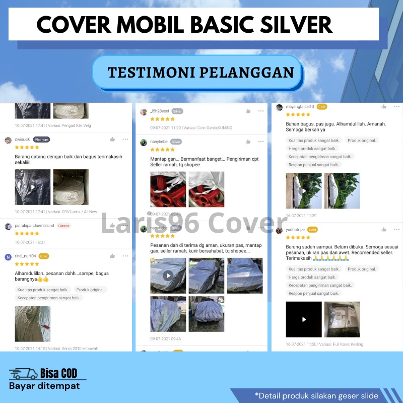 CUCI GUDANG Cover Mobil / Sarung Mobil Apv Arena Mantel Selimut Mobil Apv Arena Outdoor