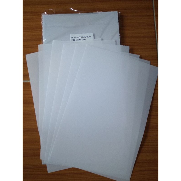 

Kertas Instan Overlay Satuan untuk inkjet | Kertas cetak id card