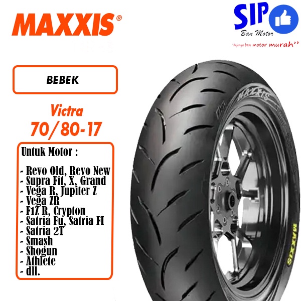 Ban motor bebek Maxxis Victra 70 80 17 tubeless