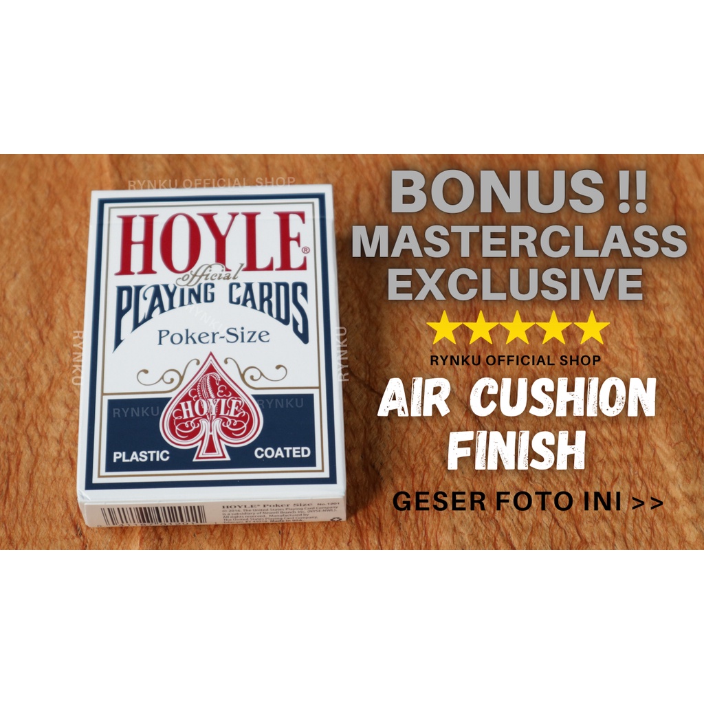 KARTU REMI BICYCLE HOYLE PLAYING CARD - BIRU