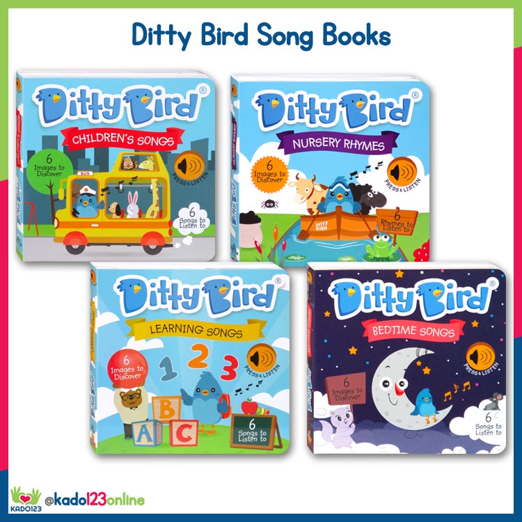 Ditty Bird Song Books (KD)