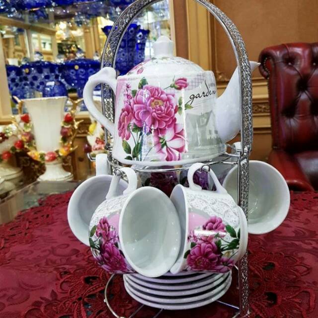 Tea set shabby