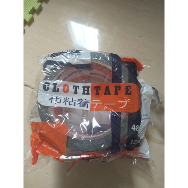 

Cloth Tape Lakban Kain 48mm x 12 m Hitam