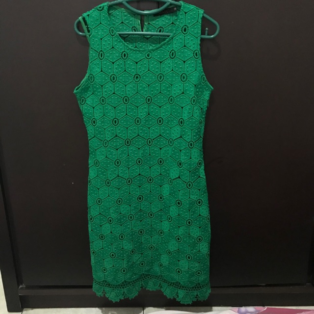 Maje green dress