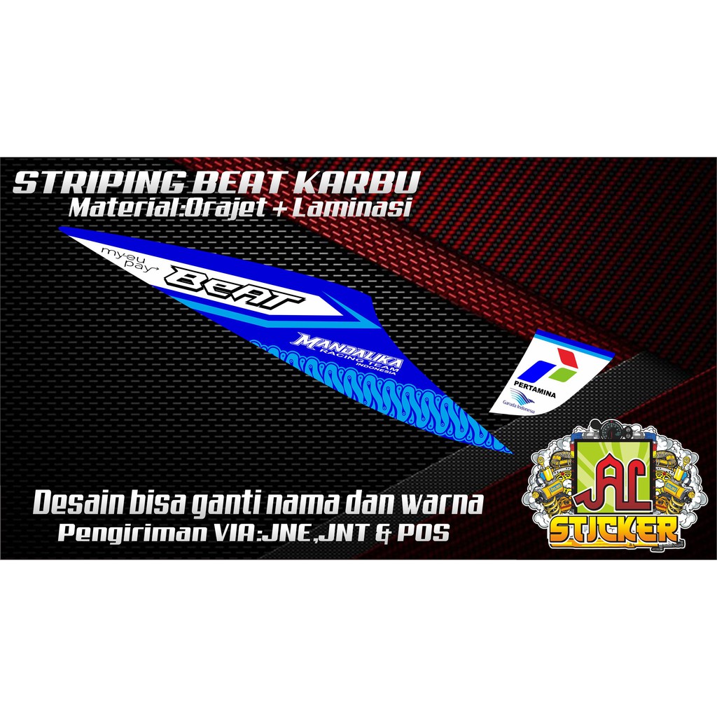 Striping Beat Karbu Road Race Livery Mandalika Racing Team