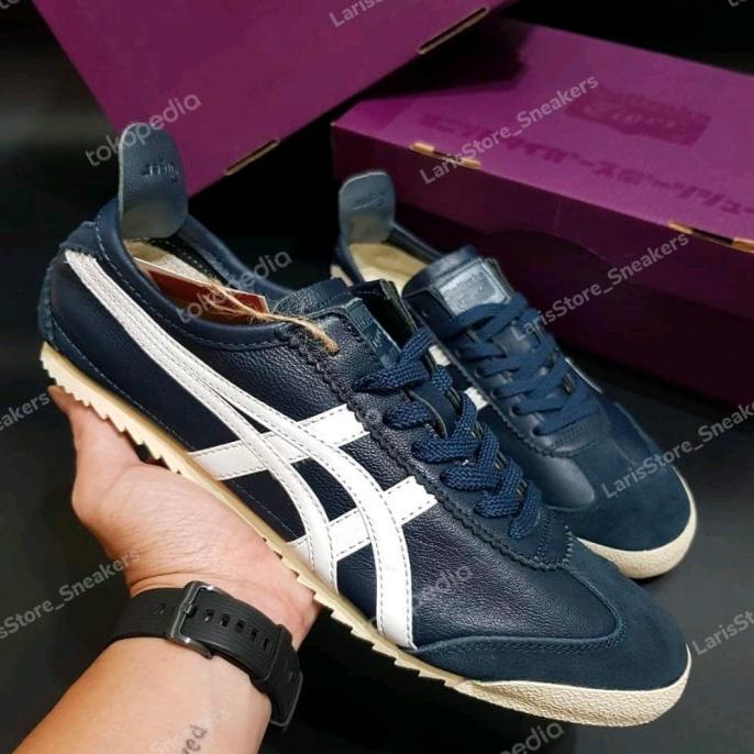 Onitsuka Tiger Japan Original Navy White Made In Japan Pilinganshop