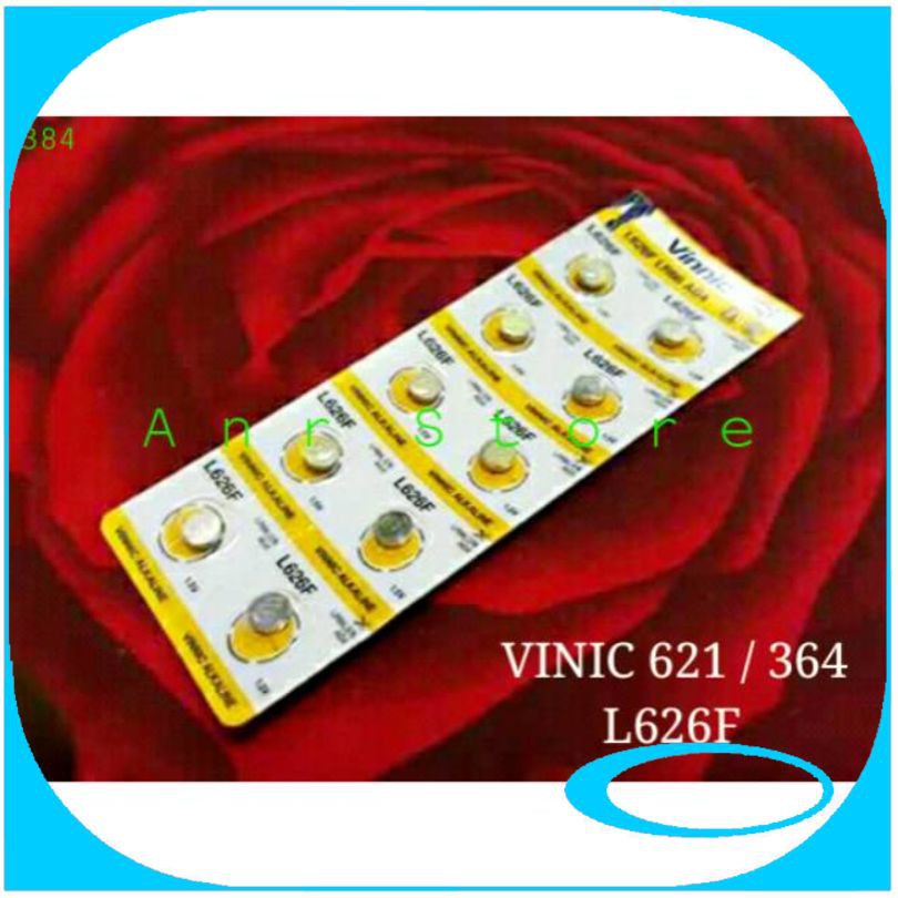 Baterai Vinic 364 621 Tipe L626F Per Pcs Baterai Jam Tangan