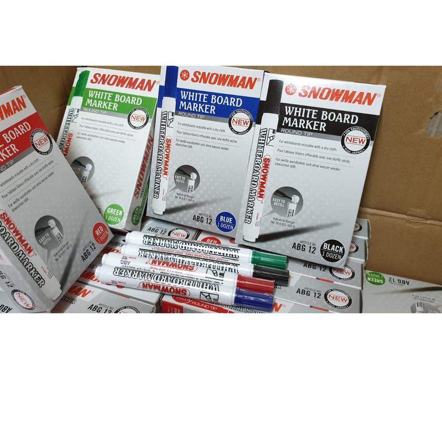 

オ 12 pcs SPIDOL SNOWMAN WHITEBOARD ABG12 Flash Sale
