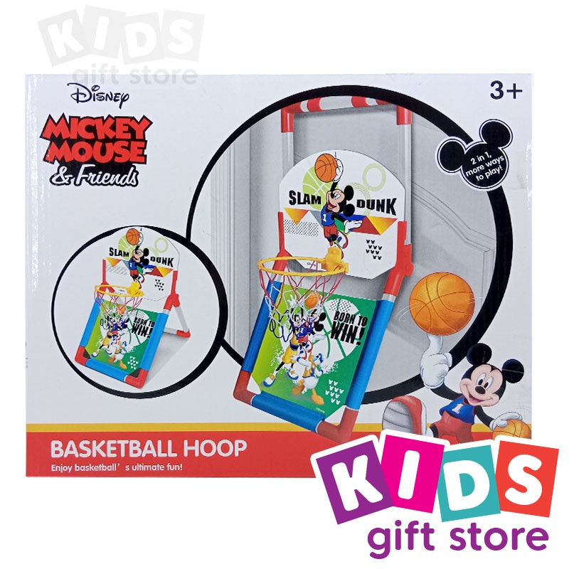 Mickey Basketball Hoop Play Set - Mainan Anak