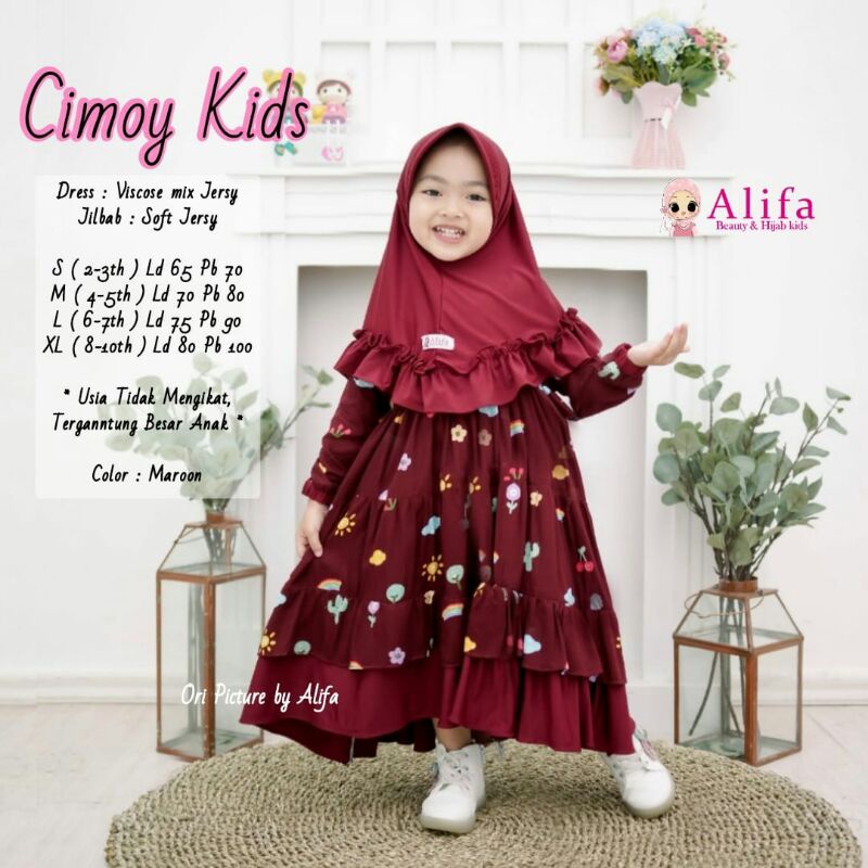 CIMOY,MARWA,PIPO Set Kids Ori by Alifa