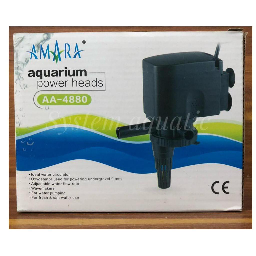 Powerhead pompa celup aquarium aa4880 amara 45watt/3000 L/H