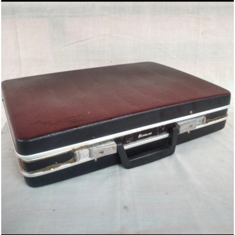 tas koper merk echolac jadul antik unik vintage lawas kuno