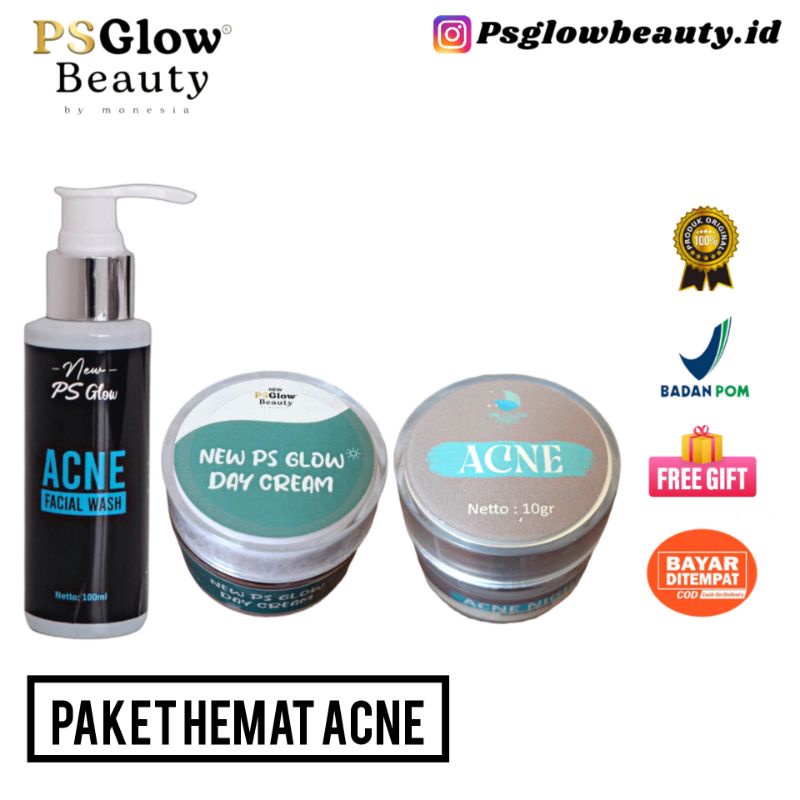 PSGLOW || PAKET ACNE