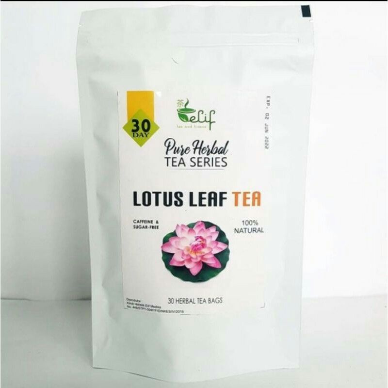 

Lotus Leaf Tea : Relax, Detod, and Slimming Tea (30tea bags)