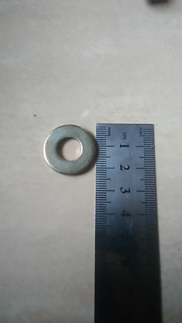 Ring Plat Kuning M6 ~ M16 - Ring Plat Kuning Kunci 10 ~ 24 - Washer Plate