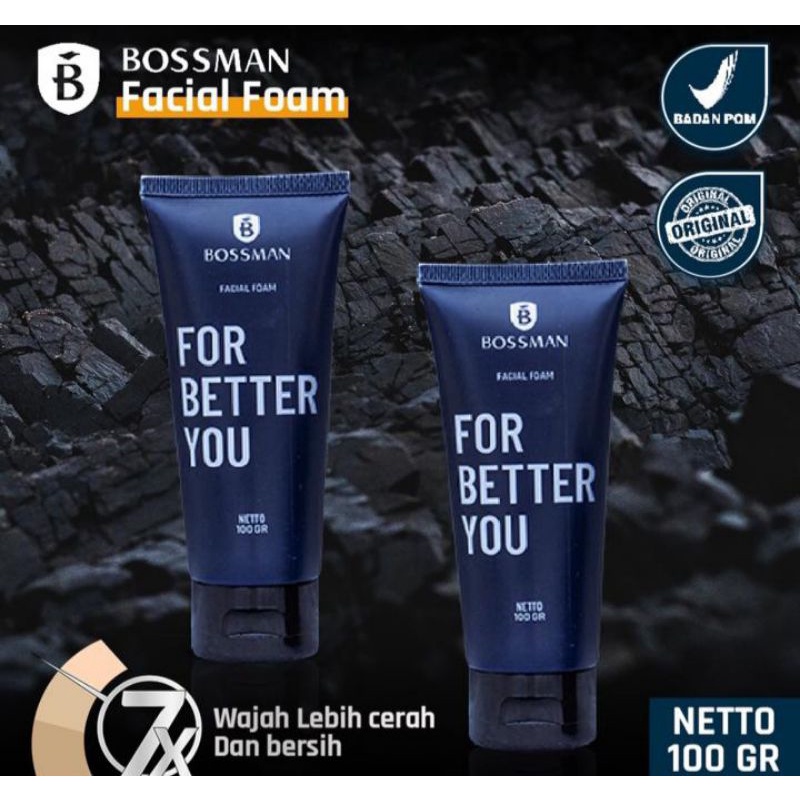 CREAM WAJAH BOSSMAN ( PERAWATAN KULIT WAJAH PRIA )