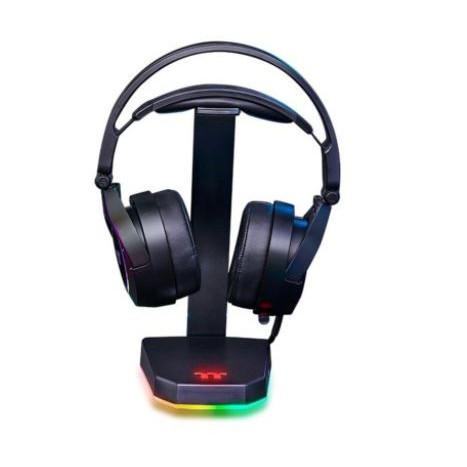 Headset stand thermaltake wired usb 3.0 2 port audio 3.5mm A-rgb e-1 e1 - Headphone cradle
