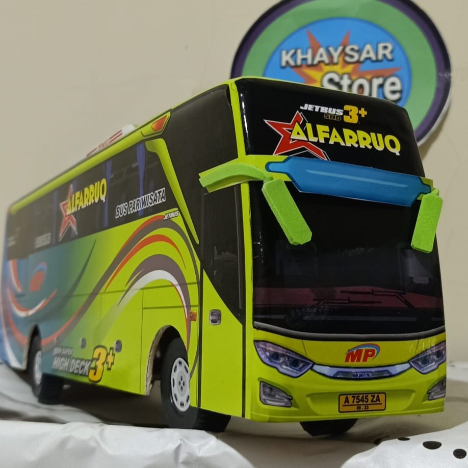 miniatur bus bis mainan bus bis shd jb3+ ALFARUQ