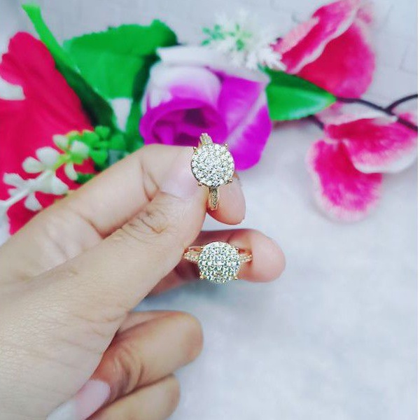 cincin permata replika lapis emas 18k type:(i044-i047)