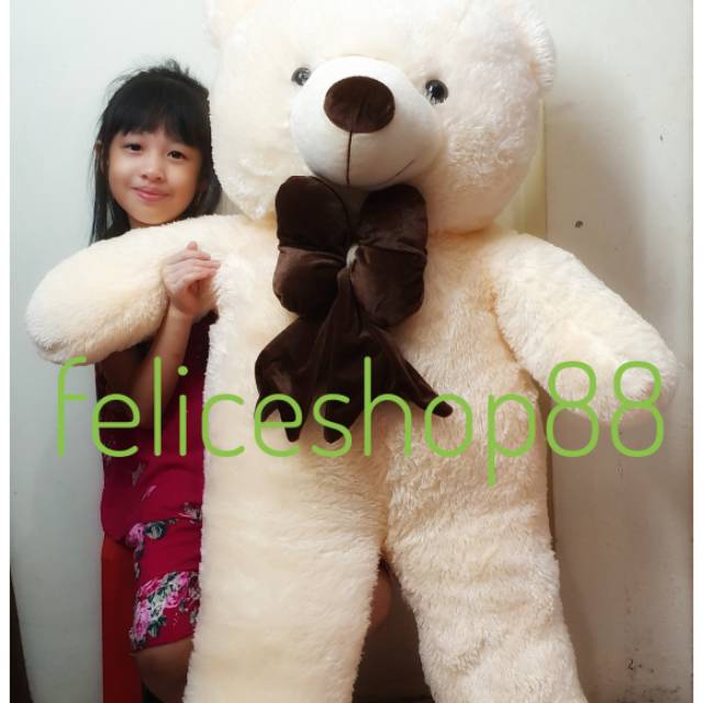 120cm Boneka teddy bear beruang super jumbo besar
