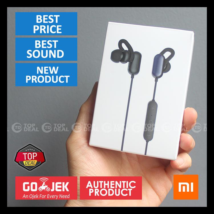 Xiaomi Mi Sports Bluetooth Headset Youth Version Handsfree Bluetooth - Hitam BERKUALITAS
