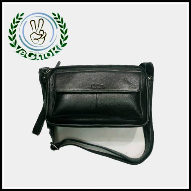 Dompet Tas Selempang Handbag Kulit Sapi Asli - Kickers HP255392