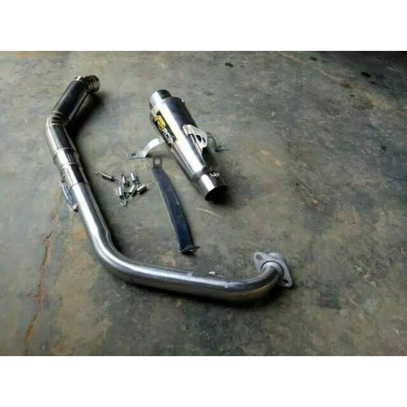 knalpot racing rcb sonic supra gtr cb150r new