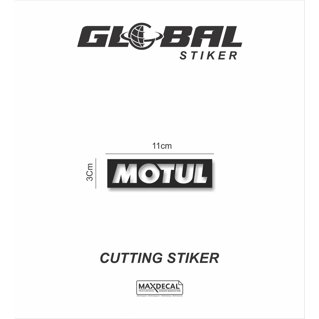 STIKER MOTUL