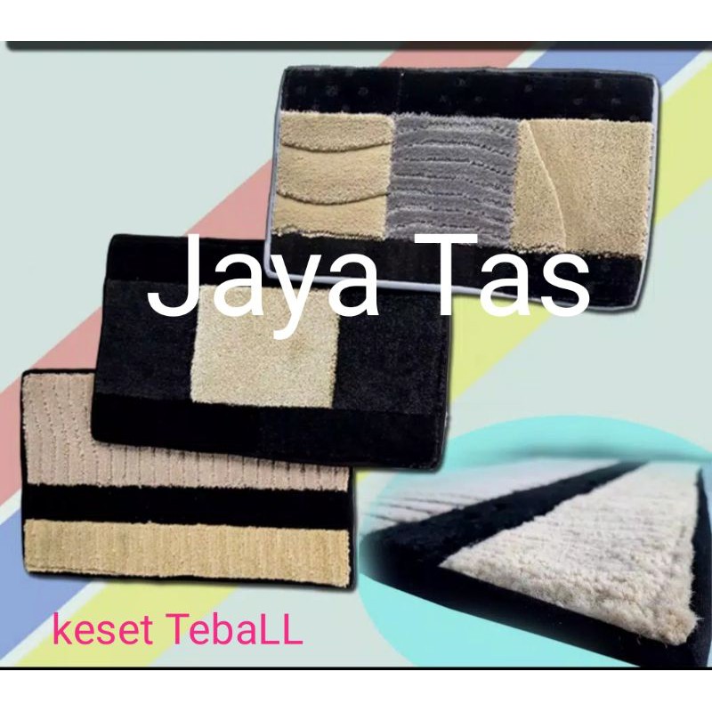 Keset Rusia Tebal tidak licin/keset karpet tebal/keset anti slip tebal