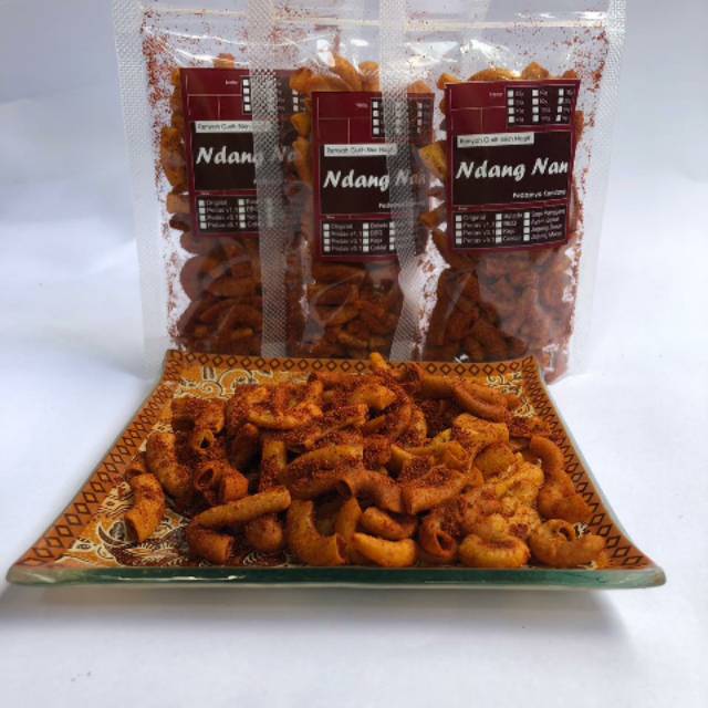 

Makaroni bantat bandung 50gram NDANG NAN, enak gurih lezat renyah