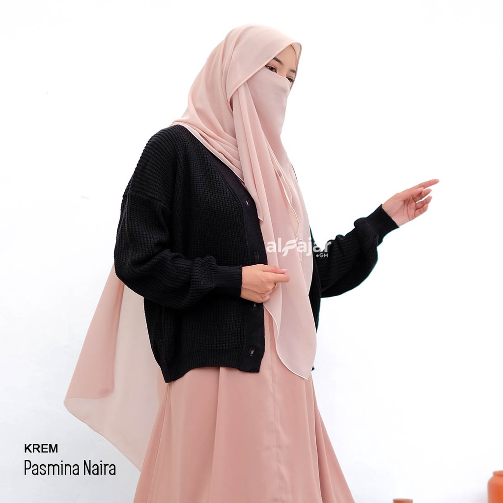Kerudung Pasmina Naira by Alfajar